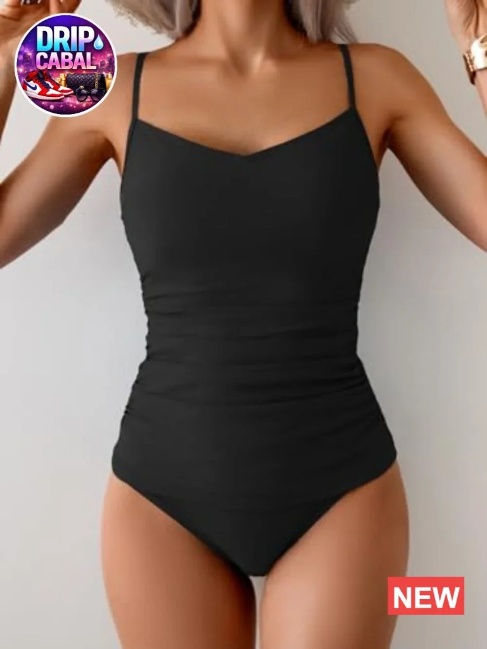 Tankini Swimsuit Two Piece Tummy Control High Waisted Bottom